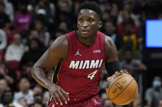 Oladipo returns to Heat aiming toward return to past form AP News